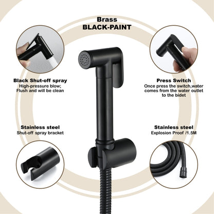Small Shower Nozzle Toilet Rover Set, Specification: Single Sprinkler - Shower Head by buy2fix | Online Shopping UK | buy2fix