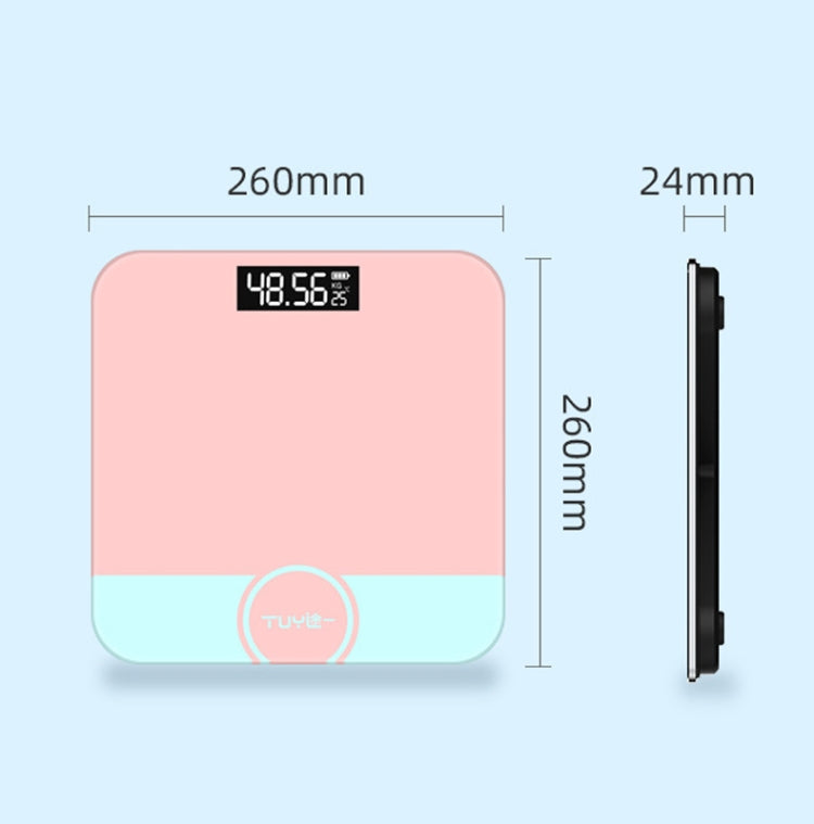 Mini Electronic Scale Home Weighing Scale Charging Stlye(Full) - Body Scales by buy2fix | Online Shopping UK | buy2fix