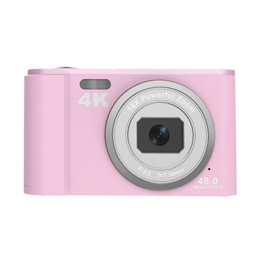 DC303A 2.8-Inch 4K 16X Zoom HD Digital Camera Mini Children Photography Camera AU Plug(Pink) - Children Cameras by buy2fix | Online Shopping UK | buy2fix