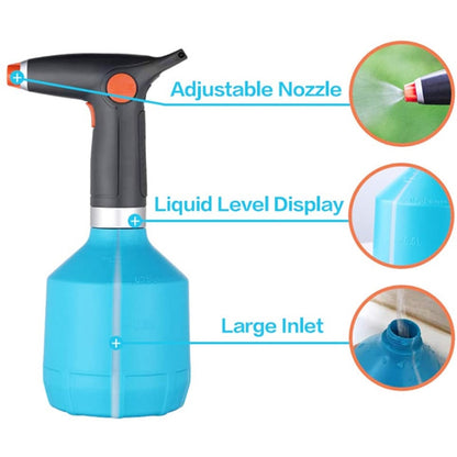 USB Electric Disinfection Sprayer Household Watering Can Bottle Automatic Alcohol Sprayer(Blue) - Disinfector by buy2fix | Online Shopping UK | buy2fix