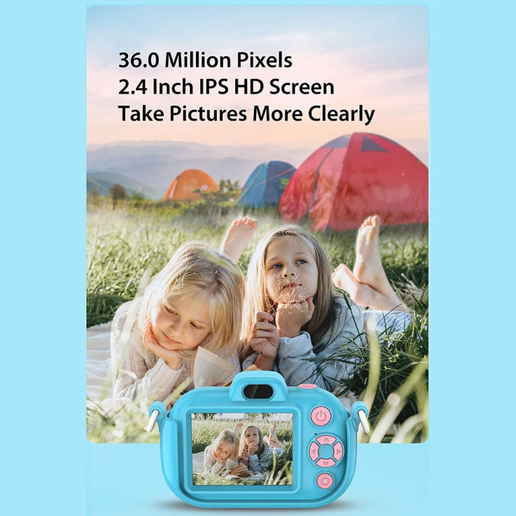 DC502 2.4-Inch 16X Zoom 2.7K Video Recording Children Digital Camera, Color: Yellow No Card(UK Plug) - Children Cameras by buy2fix | Online Shopping UK | buy2fix