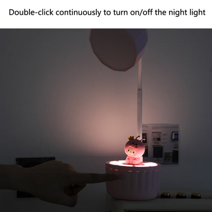 2102 LED Eye Protection Lighting Reading Desk Lamp, Style: with Doll (Pink) - Desk Lamps by buy2fix | Online Shopping UK | buy2fix