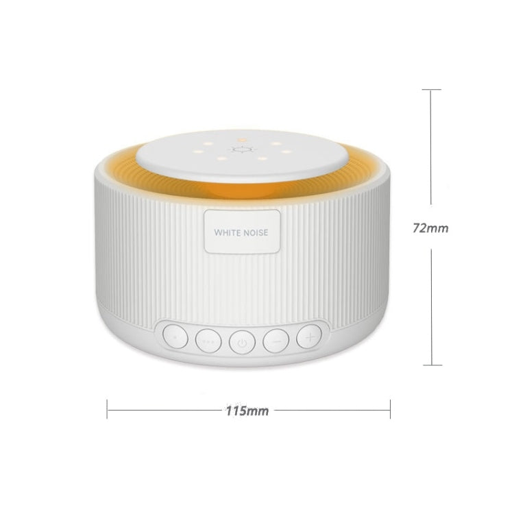 Smart Warm Light White Noise Sleep Instrument - Massage & Relaxation by buy2fix | Online Shopping UK | buy2fix