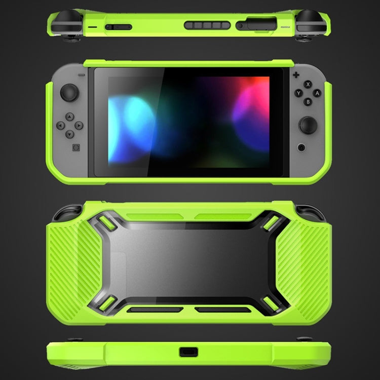 Scratch-Resistant Back Cover For Nintendo Switch(Green + Red) - Cases by buy2fix | Online Shopping UK | buy2fix