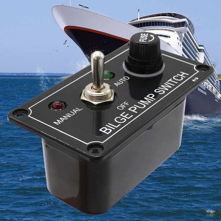 AOS3050AF Bilge Pump Switch 1 Group Rocker With Indicator Light With Overload Protection - Marine Accessories & Parts by buy2fix | Online Shopping UK | buy2fix