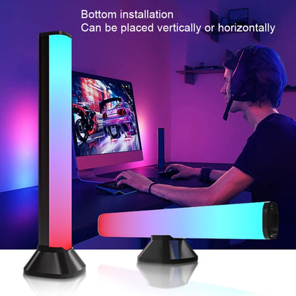 Desktop Voice Control RGB Fantasy Color Pickup Lamp, Style: Remote Control+APP - Novelty Lighting by buy2fix | Online Shopping UK | buy2fix