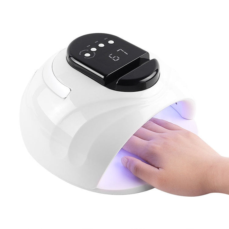 M5Plus 168W 42UV/LED Intelligent Induction Nail Lamp with Phone Holder Function(EU Plug) - Nail Dryers by buy2fix | Online Shopping UK | buy2fix