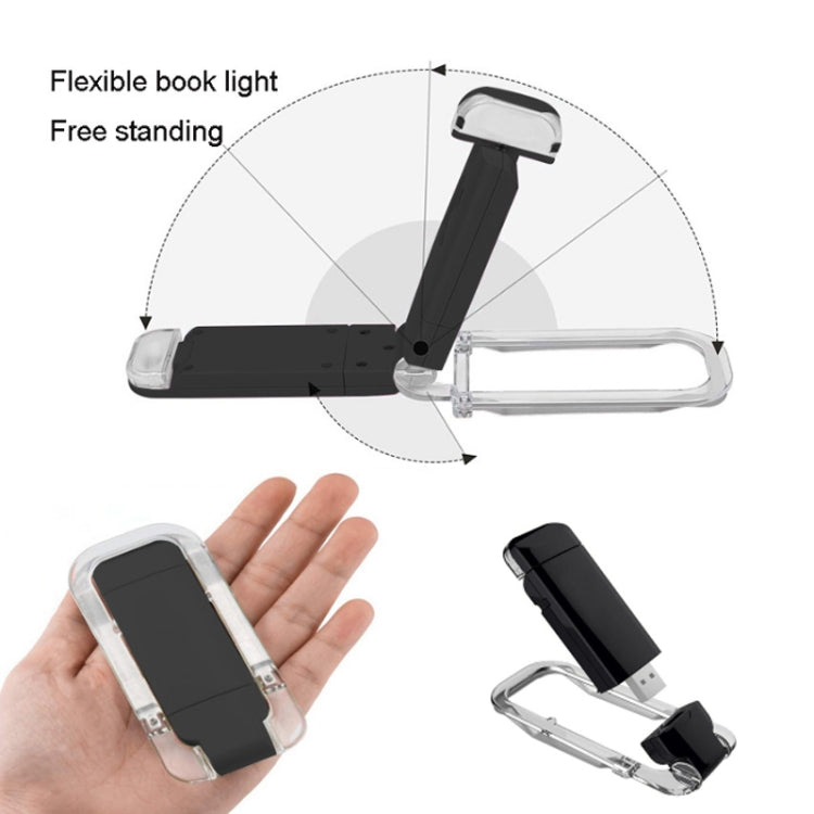 USB Charging LED Dimmable Portable Bookmark Light(White) - USB Light by buy2fix | Online Shopping UK | buy2fix