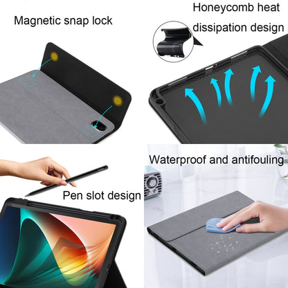 For Xiaomi 5/Pro/5G 11 inch All-inclusive Anti-drop Tablet Magnetic Protective Case with Pen Slot(Black+Power Bag) - More Tablet Cases by buy2fix | Online Shopping UK | buy2fix