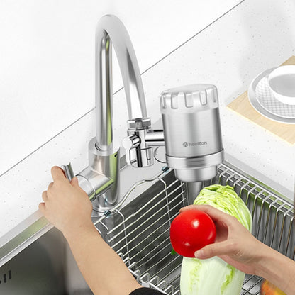 WHEELTON WHT-F202 Kitchen Faucet Filter Water Purifier Ceramic Core Stainless Steel Filter - Faucets & Accessories by WHEELTON | Online Shopping UK | buy2fix