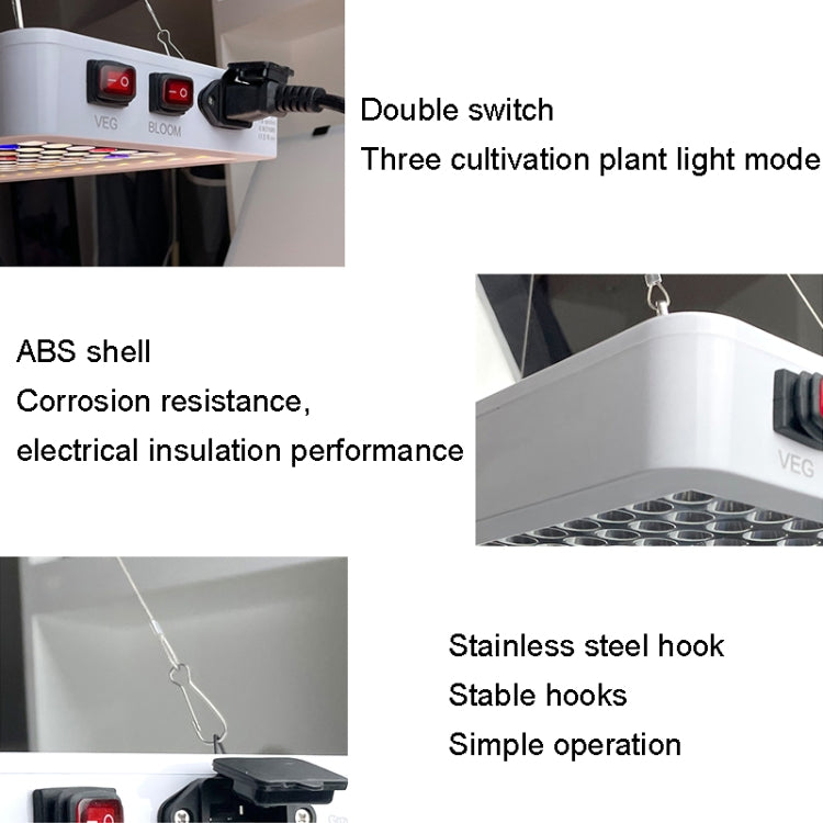 Large Plant Growth Light LED Full Spectrum Fill Light(US Plug) - LED Grow Lights by buy2fix | Online Shopping UK | buy2fix