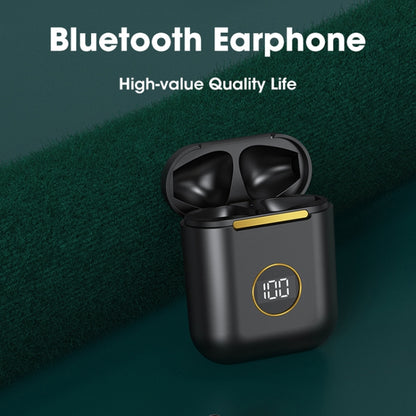 X1 TWS  LED Digital Display Wireless Noise Reduction Sport Bluetooth Headphone(Black) - TWS Earphone by buy2fix | Online Shopping UK | buy2fix