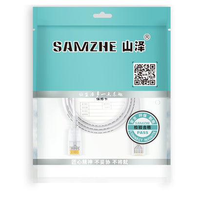 SAMZHE Cat6A Ethernet Cable UTP Network Patch Cable 5m(Black) - Lan Cable and Tools by SAMZHE | Online Shopping UK | buy2fix