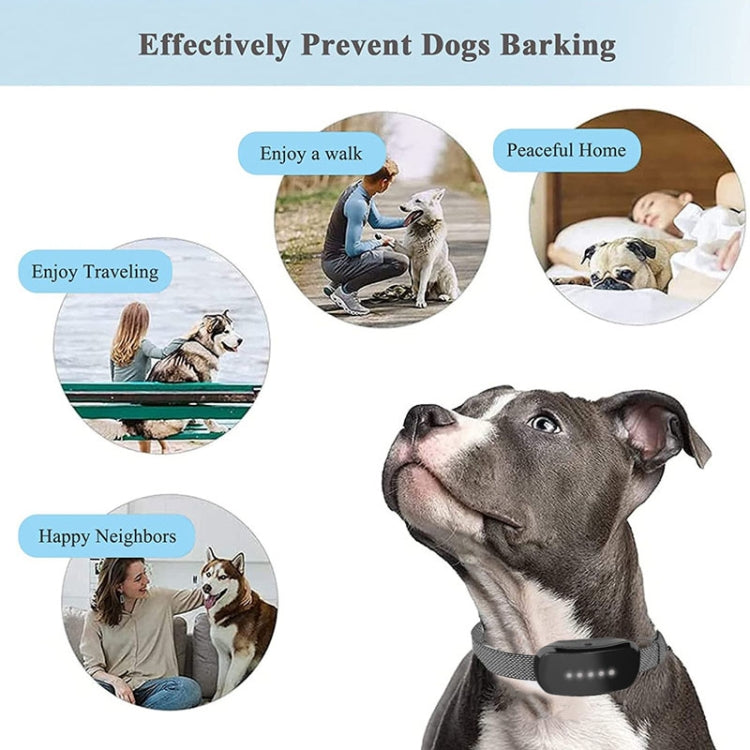 Touch Stop Bark Dog Trainer Anti Barking Pet Supplies(Black) - Training Aids by buy2fix | Online Shopping UK | buy2fix