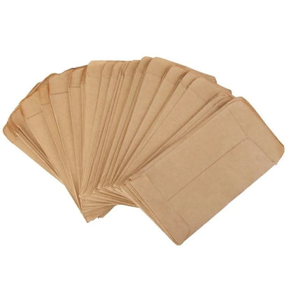 20x12cm 50pcs Sticky Seed Hybrid Breeding Kraft Paper Bag - Planting Bags by buy2fix | Online Shopping UK | buy2fix