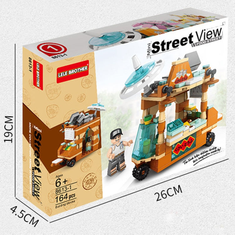 LELE BROTHER Children Assembling Mini City Street Scene Building Blocks, Style: 8537-8 Cake Shop - Building Blocks by LELE BROTHER | Online Shopping UK | buy2fix