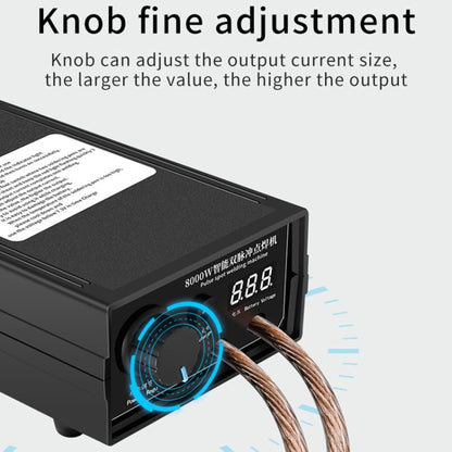 8000W High Power 18650 Battery Handheld Spot Welding Machine, Style: Automatic Version EU Plug - Others by buy2fix | Online Shopping UK | buy2fix