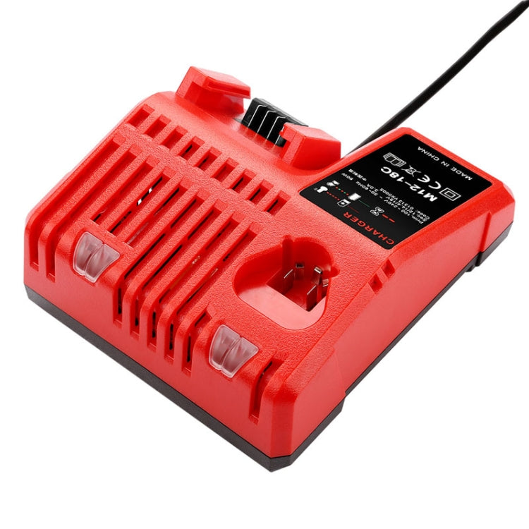 M12-18C For Milwaukee 18V Power Tools Battery Charger, Plug: US - Electric Saws & Accessories by buy2fix | Online Shopping UK | buy2fix