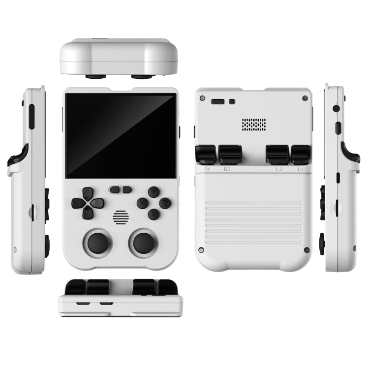 AMPOWN XU10 Handheld Game Console 3.5-Inch IPS Screen Linux System Portable Video Arcade 128G(White) - Pocket Console by AMPOWN | Online Shopping UK | buy2fix