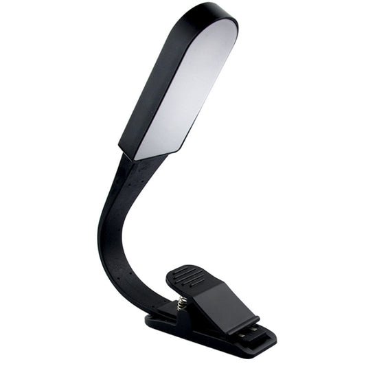 USB Charging Stepless Dimming LED Clip Light Dormitory Bedside Magnetic Reading Lamp(Black) - Desk Lamps by buy2fix | Online Shopping UK | buy2fix