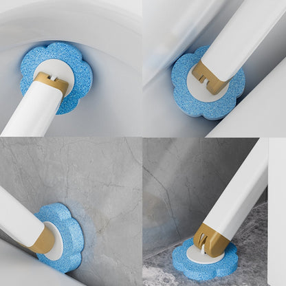 With 6pcs Marine Incense Brush Head Disposable Toilet Brush Set Wall-mounted Throwable Bathroom Cleaning Brush With Cleaning Solution - Cleaning Tools by buy2fix | Online Shopping UK | buy2fix