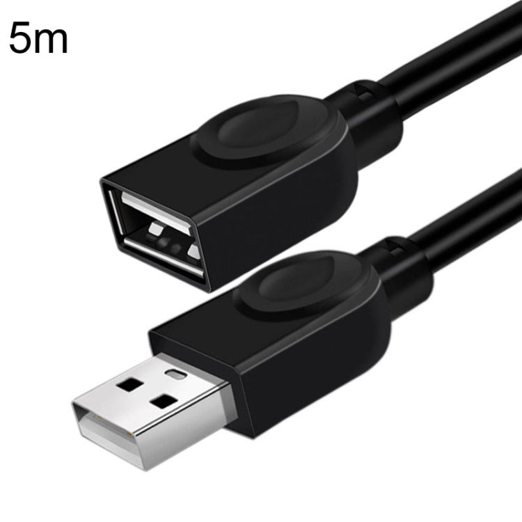 JINGHUA U021E Male To Female Adapter USB 2.0 Extension Cable Phone Computer Converter Cord, Length: 5m - USB Cable by JINGHUA | Online Shopping UK | buy2fix