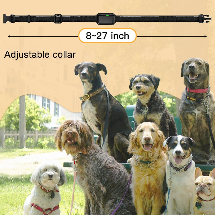 Color Screen Remote Control Pet Electric Shock Circular Dog Trainer(Black) - Training Aids by buy2fix | Online Shopping UK | buy2fix