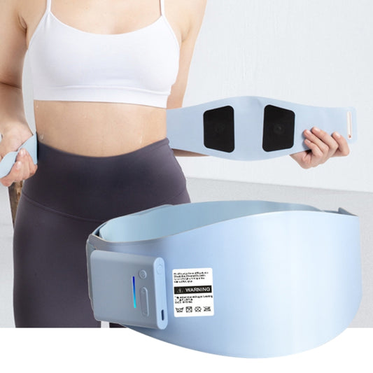 EMS Abdominal Fitness Device Slimming Waist Period Pain Relieve Massager(Lake Blue) - Massage & Relaxation by buy2fix | Online Shopping UK | buy2fix