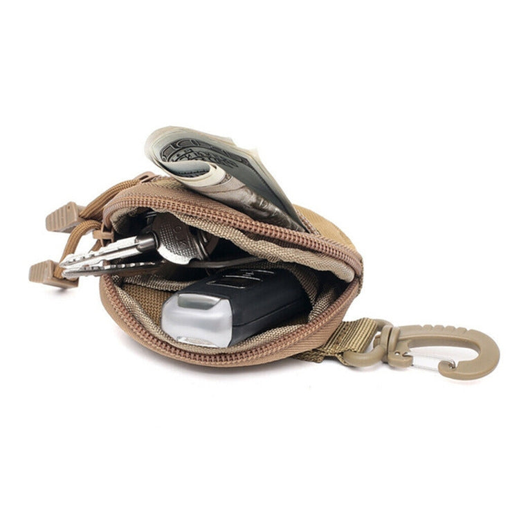 Pocket Portable Mini Coin Bag Key Ring Waist Bag(Khaki) - Other Bags by buy2fix | Online Shopping UK | buy2fix