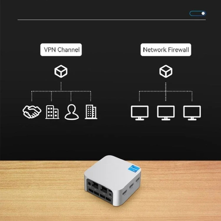 T8Plus Alder Lake-N100 4K Dual Band WIFI Bluetooth Office Game Portable Mini PC, Spec: 8G 256G EU Plug - Windows Mini PCs by buy2fix | Online Shopping UK | buy2fix