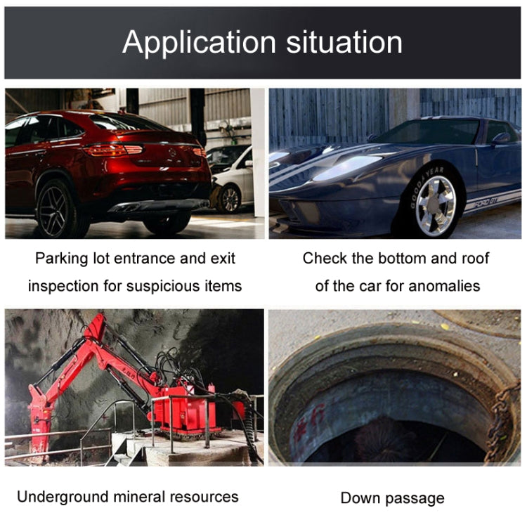 Vehicle Safety Inspection Maintenance Detection Mirror(30cm) - Inspection Tools by buy2fix | Online Shopping UK | buy2fix