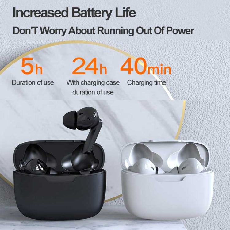 Hishell Y113 Smart Voice Translator Earphone Wireless Earbuds Real Time Instant Online 40 Languages Translate Earphone(White) -  by Hishell | Online Shopping UK | buy2fix