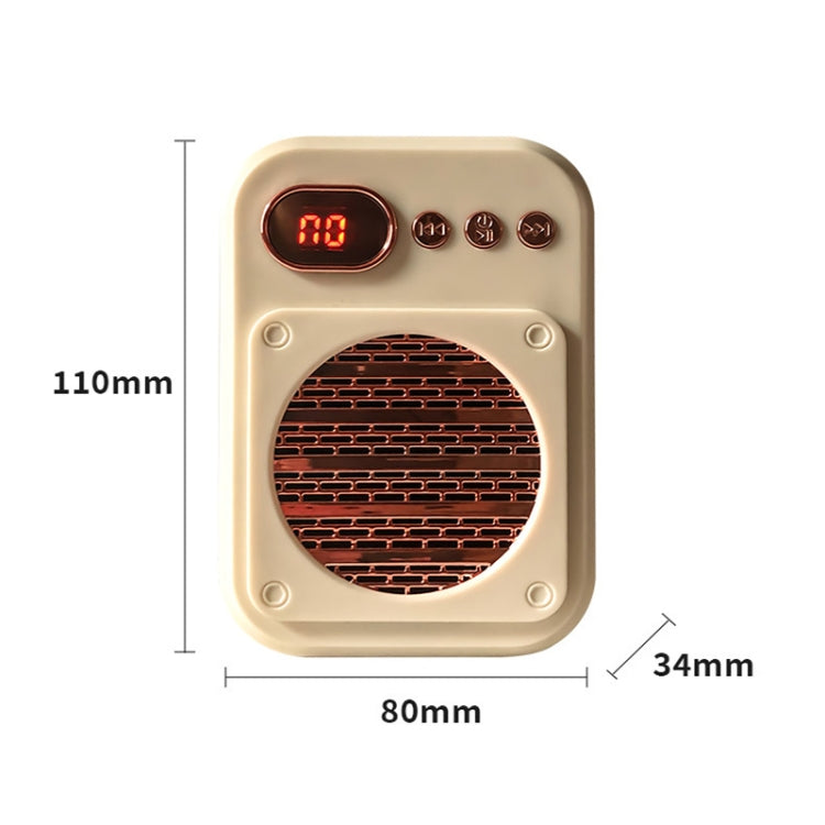 S25 Mini Bluetooth Teacher Guide Speaker Street Stalls Selling Loudspeakers, Color: 2.4G Wireless White - Loudspeaker by buy2fix | Online Shopping UK | buy2fix