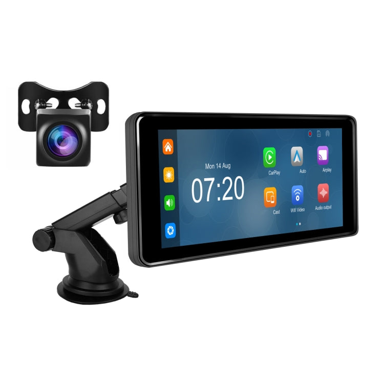 6.86 Inch 4KDVR Smart Screen Player, Specification: Standard+Reversing Camera - Car MP3 & MP4 & MP5 by buy2fix | Online Shopping UK | buy2fix