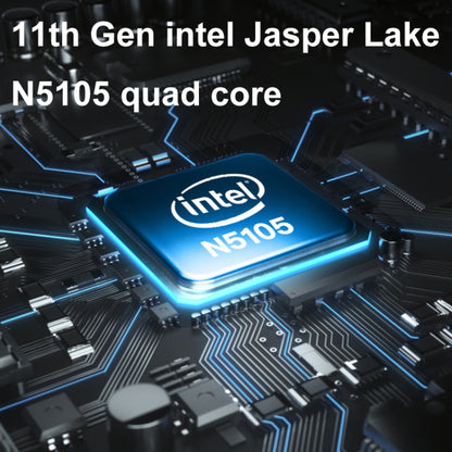 M6 N100 8G+512G EU Plug 11th Gen Intel Jasper Lake N5105 4K/60FPS HD Pocket Mini PC - Windows Mini PCs by buy2fix | Online Shopping UK | buy2fix