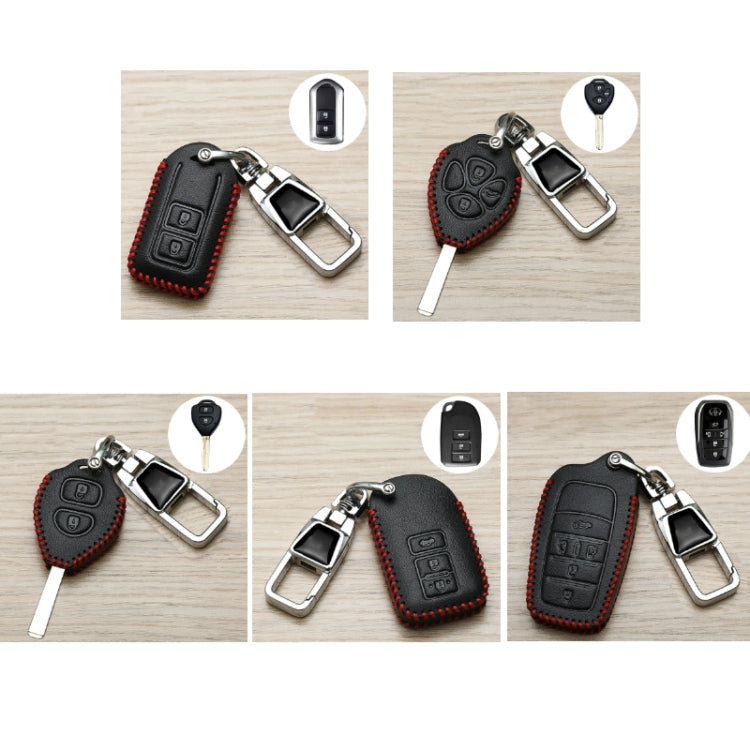 For Toyota Car Key Cover Multifunctional Keychain Anti-lost Number Plate, Style: J - Car Key Cases by buy2fix | Online Shopping UK | buy2fix