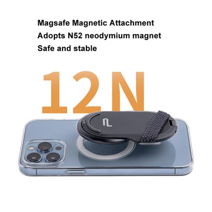 PGYTECH P-PG-017 MagFlex Cell Phone Photo Mount Magsafe Magnetic Selfie Stick(Fog Gray) - Desktop Holder by PGYTECH | Online Shopping UK | buy2fix