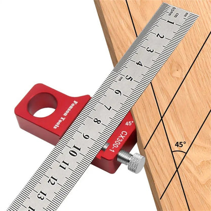 Fonson Woodworking Marking Square Ruler Measuring Tool(Main Body) - Measuring Tools by Fonson | Online Shopping UK | buy2fix