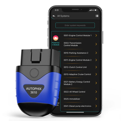 AUTOPHIX 3610 Bluetooth Car Full System Diagnostic Scanner For VW / AUDI / SKODA / SEAT - Code Readers & Scan Tools by AUTOPHIX | Online Shopping UK | buy2fix