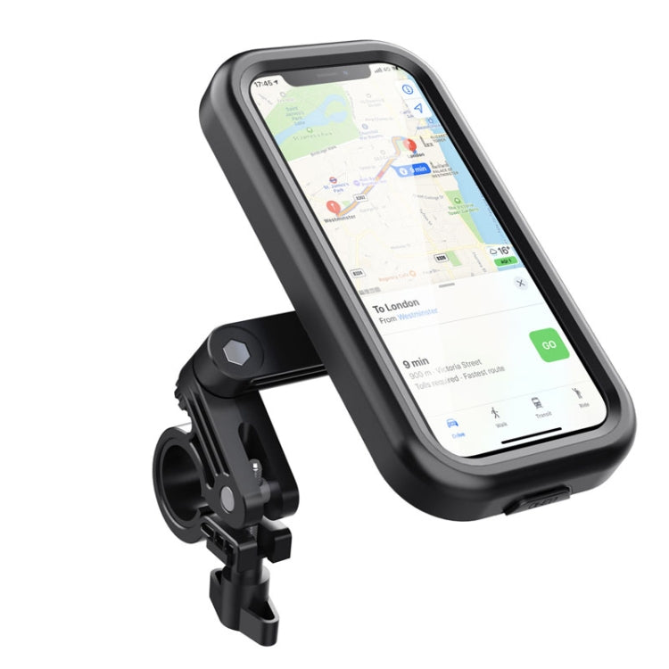 Waterproof Motorcycle Bicycle Cell Phone Holder 360 Rotating Riding Navigation Holder, Model: Handlebar - Holder by buy2fix | Online Shopping UK | buy2fix