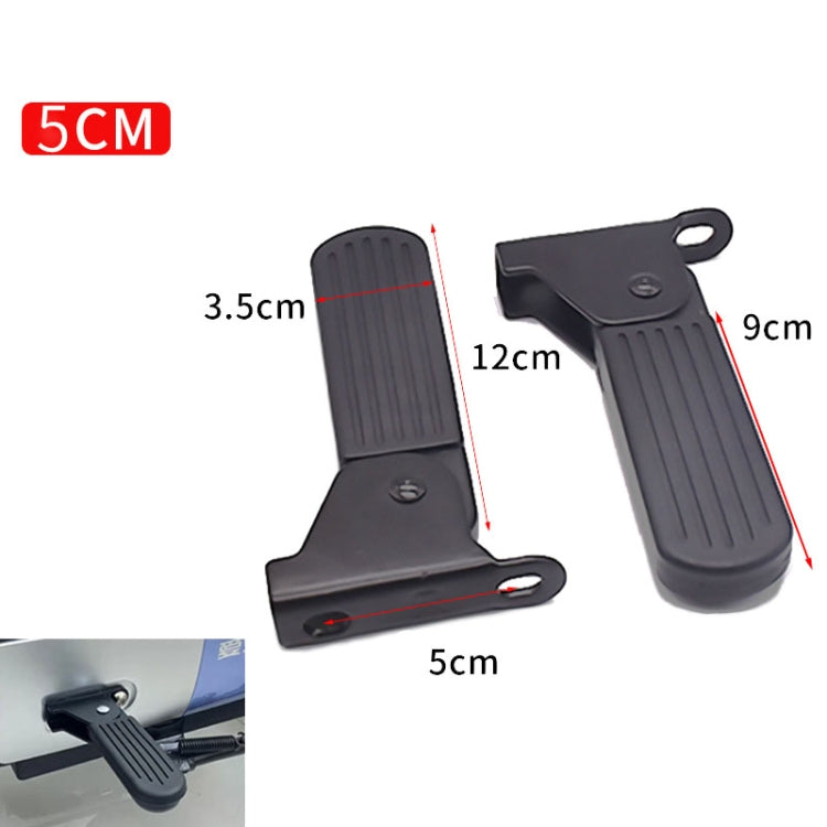 Electric Vehicle Folding Front Footrest Electric Moped Front Pedal, Model: 5cm Nylon - Others by buy2fix | Online Shopping UK | buy2fix