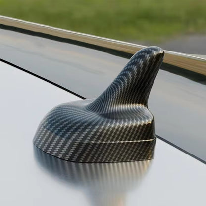 Car Decoration Shark Fin Modified Antenna Roof Tail Wing, Specification: Black Carbon Pattern - Aerials by buy2fix | Online Shopping UK | buy2fix