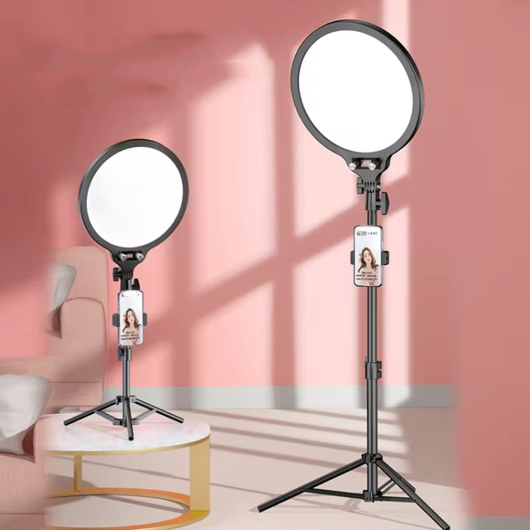 12.6 Inch Full-Screen Selfie Ring Light Tripod Set For Live Stream, Spec: 210cm Overhead Shot - Selfie Light by buy2fix | Online Shopping UK | buy2fix