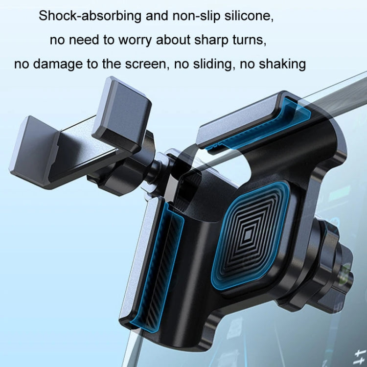 SHUNWEI Car Navigation Screen Floating Mobile Phone Holder, Style: Magnetic Type - Car Holders by SHUNWEI | Online Shopping UK | buy2fix