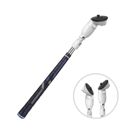 For Meta Quest 3S / 3 Controller Golf Club with Scale and Adjustable Length(White) - VR Accessories by buy2fix | Online Shopping UK | buy2fix