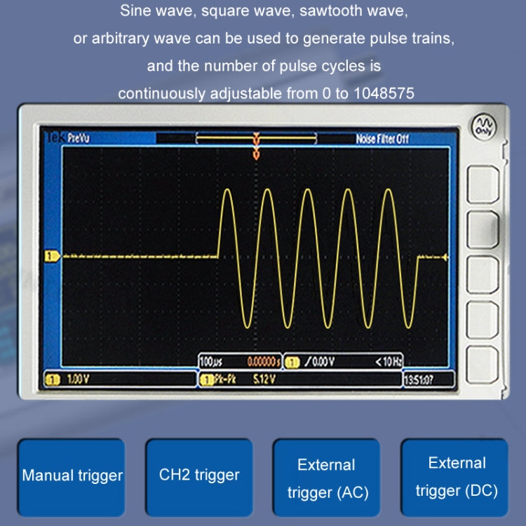 JUNTEK Programmable Dual-Channel DDS Function Arbitrary Waveform Signal Generator, Frequency: 15MHz(AU Plug) - Other Tester Tool by buy2fix | Online Shopping UK | buy2fix