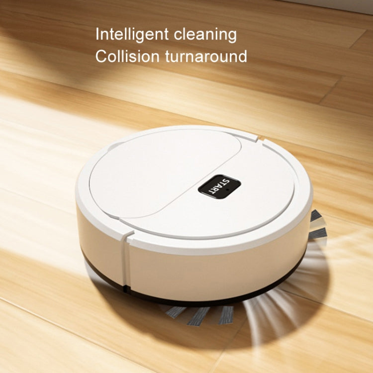 Automatic Mini Sweeping Robot Mopping Sweeping Suction 3 In 1 Cleaning Machine, Color: White Rechargeable - Robot Vacuum Cleaner by buy2fix | Online Shopping UK | buy2fix