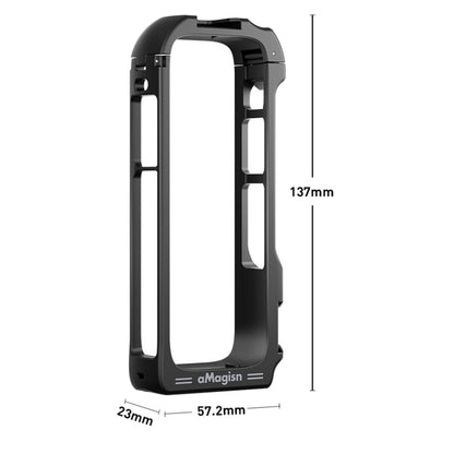 For Insta360 X4 aMagisn Quick-release Plastic Rabbit Cage Expansion Frame - Mount & Holder by aMagisn | Online Shopping UK | buy2fix