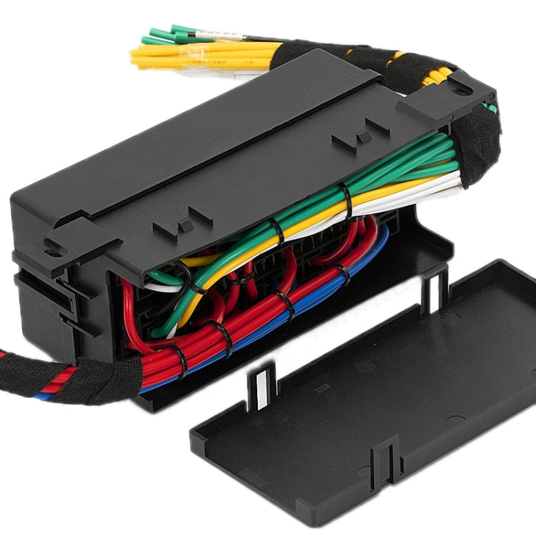 11-way 12V Relay Fuse Holder With Wire For Cars Ships, Specifications: Full Set 5 Pin - Fuse by buy2fix | Online Shopping UK | buy2fix