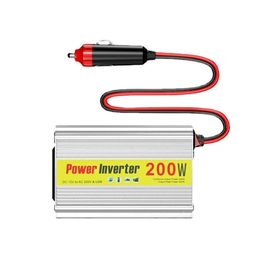 200W Modified Sine Wave Inverter Car Mobile Phone 2.1A Universal Power Supply, Specification: 12 To 110V - Modified Square Wave by buy2fix | Online Shopping UK | buy2fix